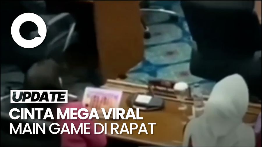 Viral Video Main Game di Rapat DPRD DKI, Cinta Mega Bantah Main Slot