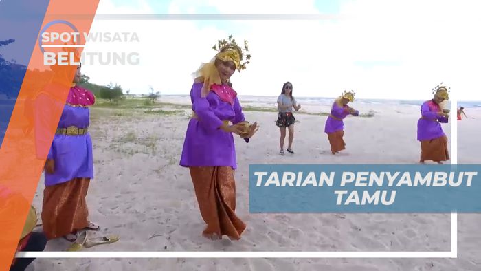 Sambutan Selamat Datang Dengan Taraian Tradisional Khas Belitung