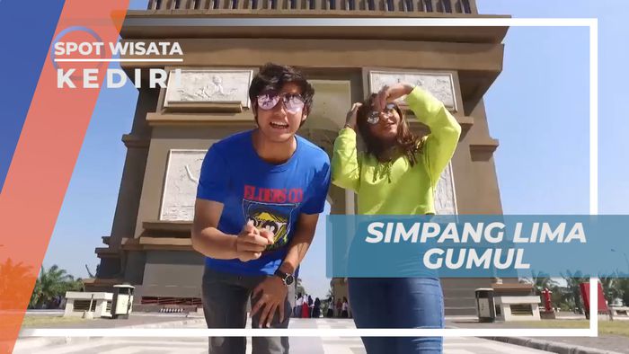 Monumen Simpang Lima Gumul, Liburan Seru Mengunjungi Ikon Wisata Kota Kediri