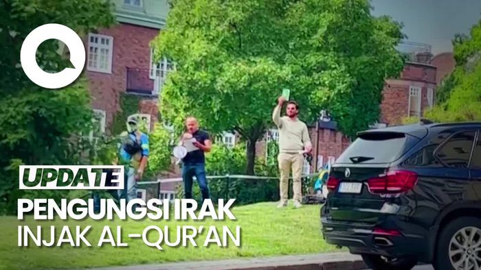 Aksi Injak-injak Al-Quran di Swedia