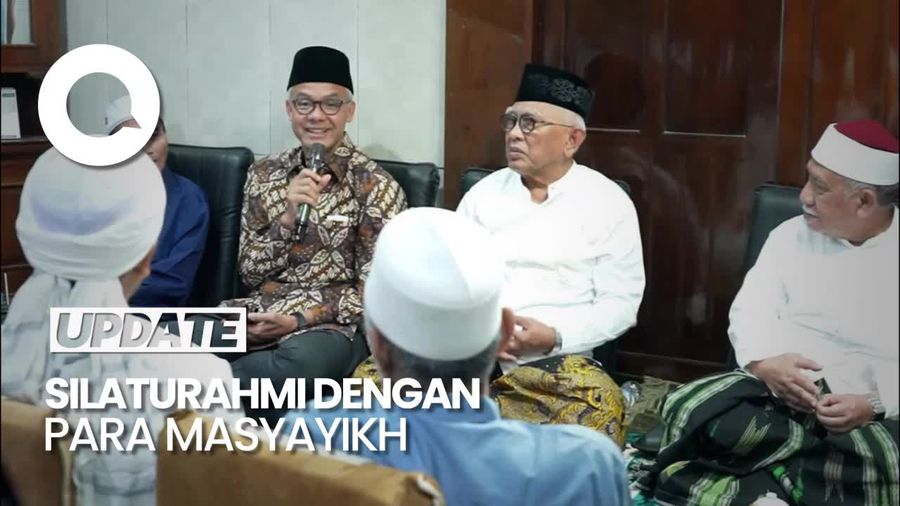 Ganjar Silaturahmi dengan Masyayikh Se-Indonesia di Rembang