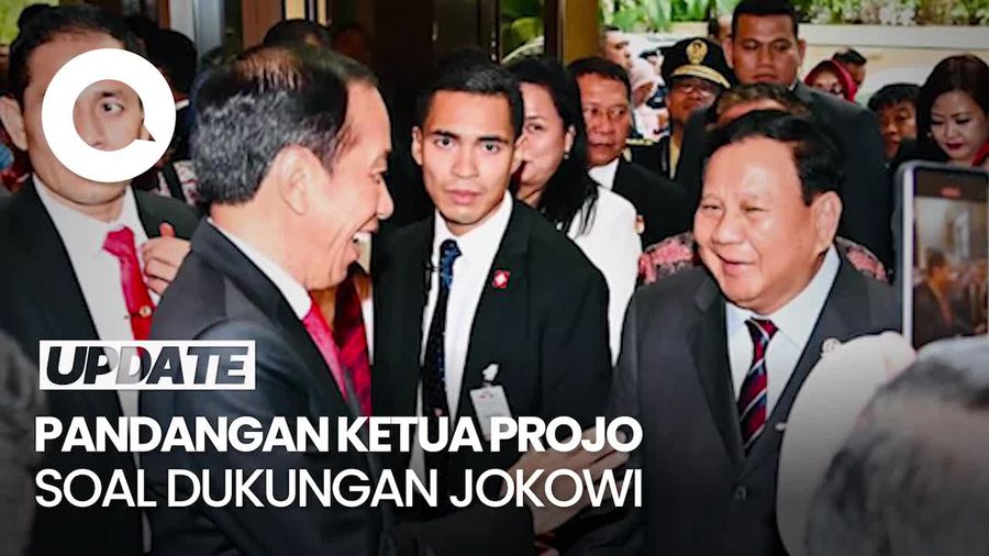 Ketua Projo Lihat Jokowi Cenderung ke Prabowo
