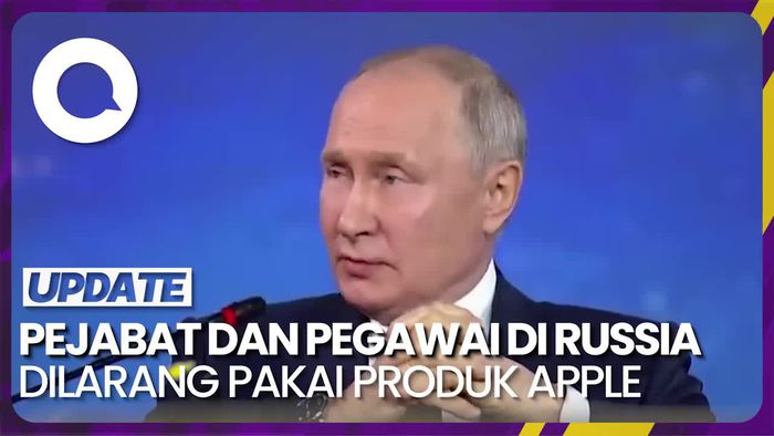 Pejabat Pemerintah Rusia Dilarang Pakai iPhone, Kenapa Ya?