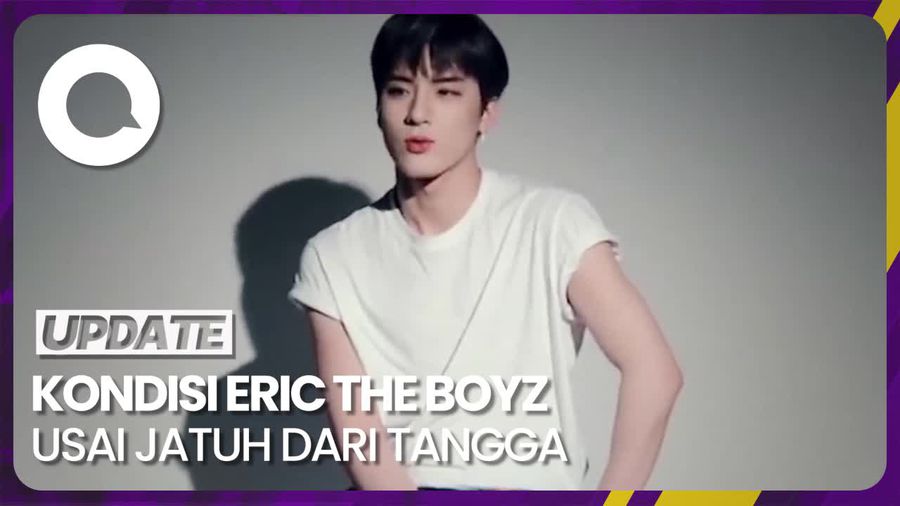 Eric THE BOYZ Jatuh dari Tangga, Alami Cedera Punggung