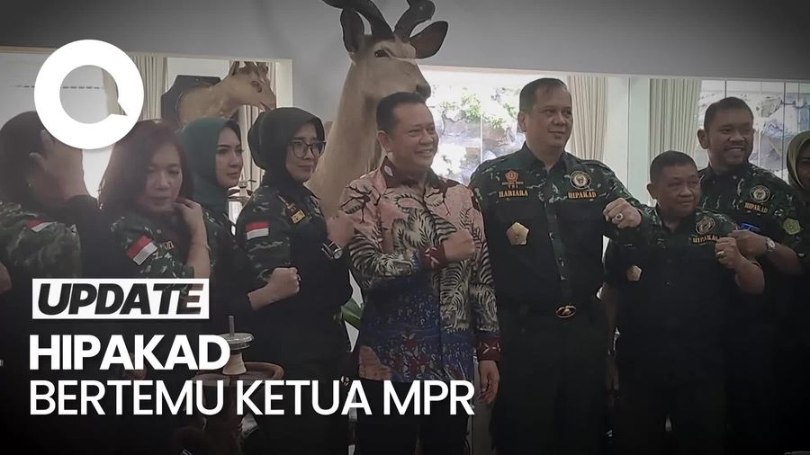 Keluarga Putra Putri Angkatan Darat Sambangi Kediaman Bamsoet, Bahas Apa?