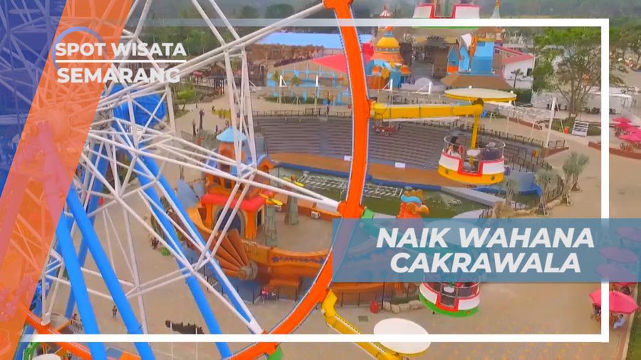 Menikmati Indanya Pemandangan Kota dari Atas Wahana Cakrawala, Semarang