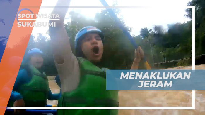 Serunya Menaklukkan Derasnya Jeram Sungai yang Membakar Adrenalin, Sukabumi