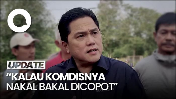 Erick Thohir Minta Persebaya Hormati Komdis PSSI
