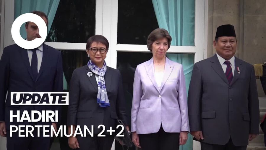 Pertemuan 2+2 di Paris, Menhan: Hubungan Pertahanan Saat Ini Terbaik