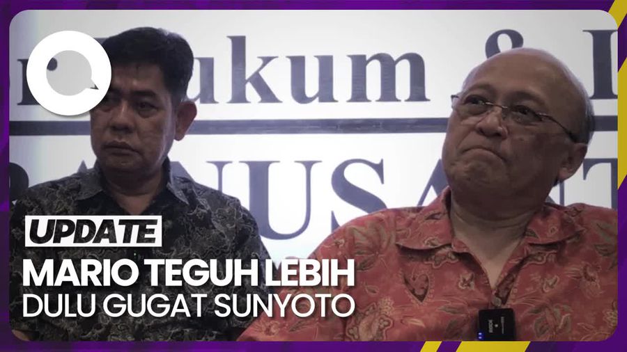 Pihak Mario Teguh Rupanya Lebih Dulu Gugat Sunyoto ke PN Jaksel