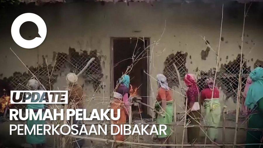 Murka Warga India saat Dua Wanita Diarak-Diperkosa, Rumah Pelaku Dibakar