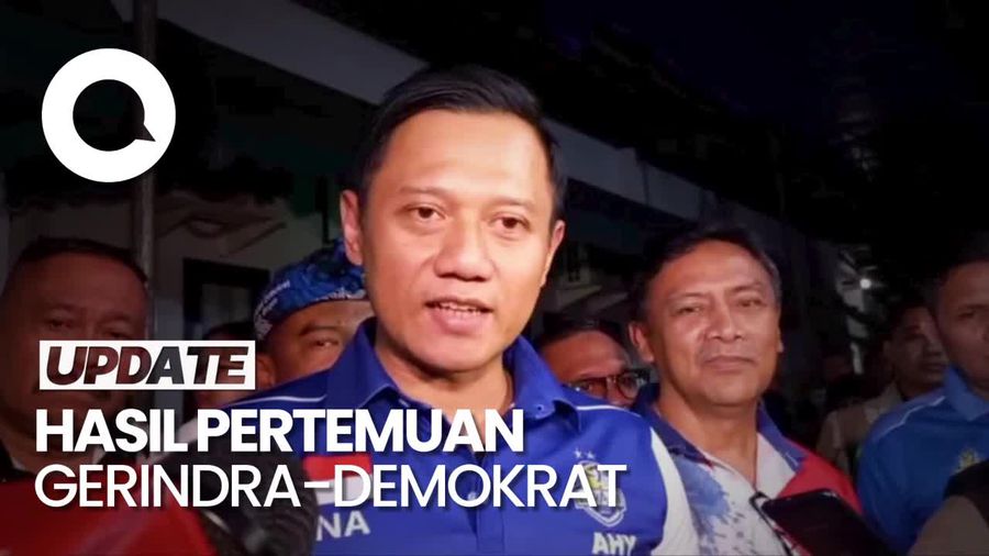 AHY: Hasil Pertemuan Gerindra-Demokrat Disampaikan ke Anies