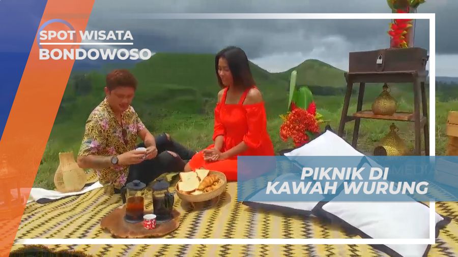 Menikmati Piknik Asik di Kawah Wurung, Bondowoso