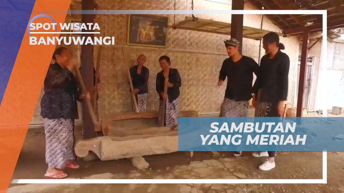 Sambutan Meriah, Indahnya Alunan Irama Musik Khas Desa Kemiren, Banyuwangi
