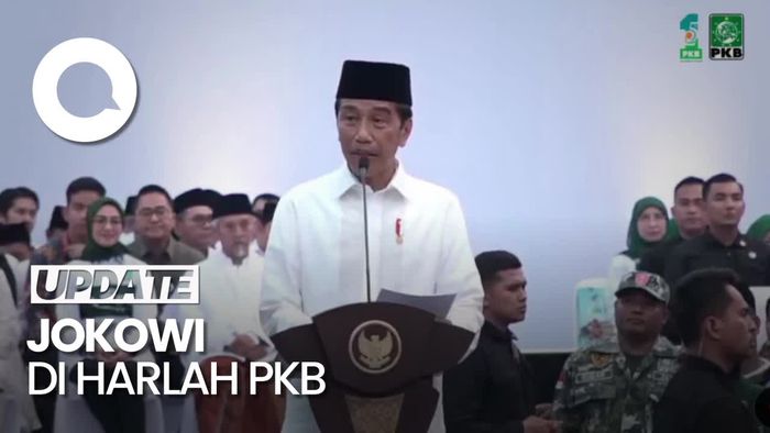 Harlah PKB, Jokowi: Semoga PKB Suaranya Naik di Pemilu 2024