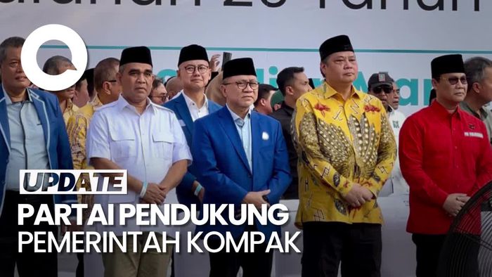Zulhas Sebut Partai Pendukung Kompak Lanjutkan Keberhasilan Jokowi