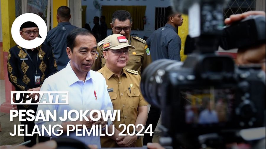 Jokowi: Capres-capres Ngopi Bareng, Kok yang di Bawah Bertengkar