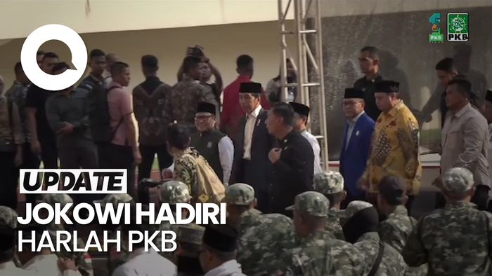Jokowi Hadiri Harlah PKB di Stadion Manahan Solo