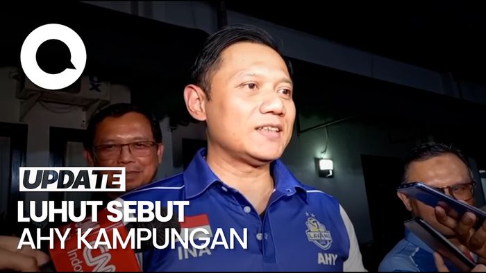 Kata AHY Usai Disebut Kampungan oleh Luhut soal Penjegalan Anies
