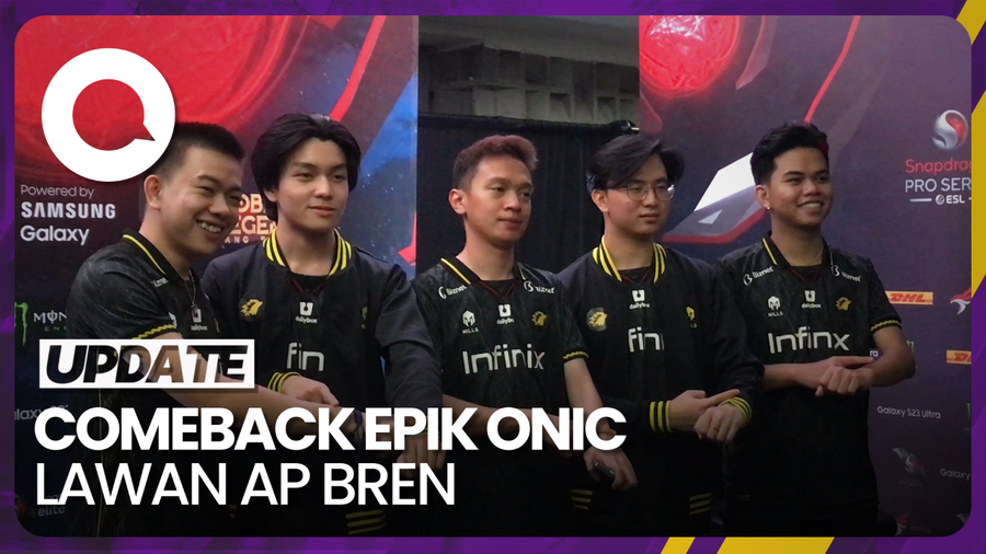 Onic Melaju ke Final ESL Usai Lawan AP Bren