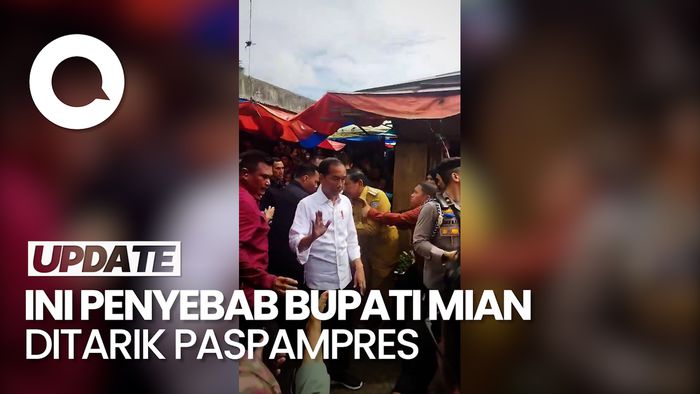 Terungkap Alasan Bupati Mian Ditarik Paspampres saat Dampingi Jokowi Blusukan