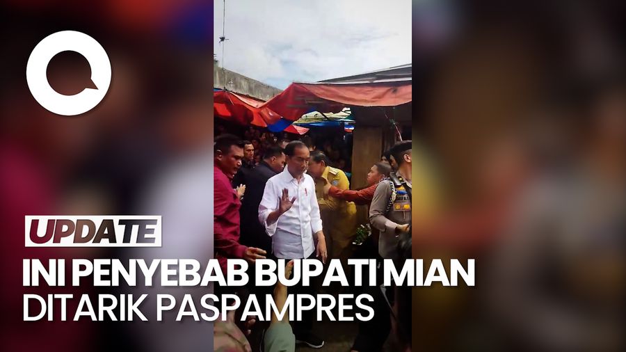 Terungkap Alasan Bupati Mian Ditarik Paspampres saat Dampingi Jokowi Blusukan
