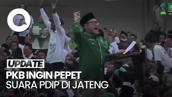 Cak Imin Ingin Suara PKB Tak Tertinggal Jauh Dari PDIP di Jateng