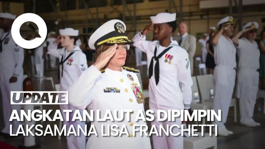 Untuk Pertama Kalinya, Angkatan Laut AS Dipimpin Wanita