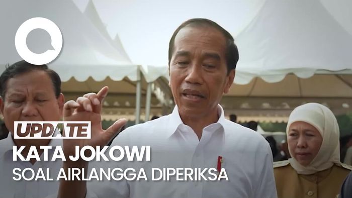 Jokowi Respons Airlangga yang Diperiksa Kejagung