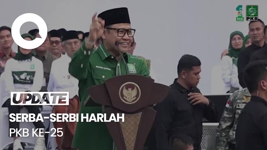 Harlah PKB: Cak Imin Cari Surya Paloh, Jokowi Minta Pemilu Damai