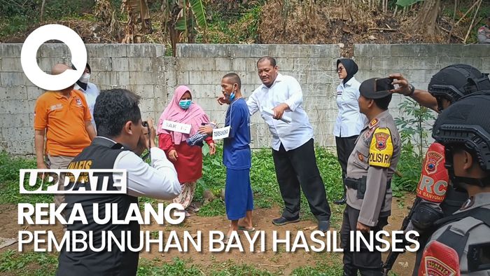 Fakta Mengejutkan Dari Rekonstruksi Kasus Pembunuhan 7 Bayi Hasil Inses