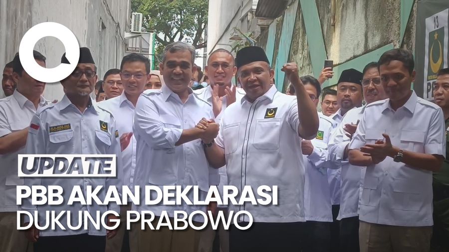 Dukung Prabowo Capres 2024, PBB: Keputusan Ini Mutlak