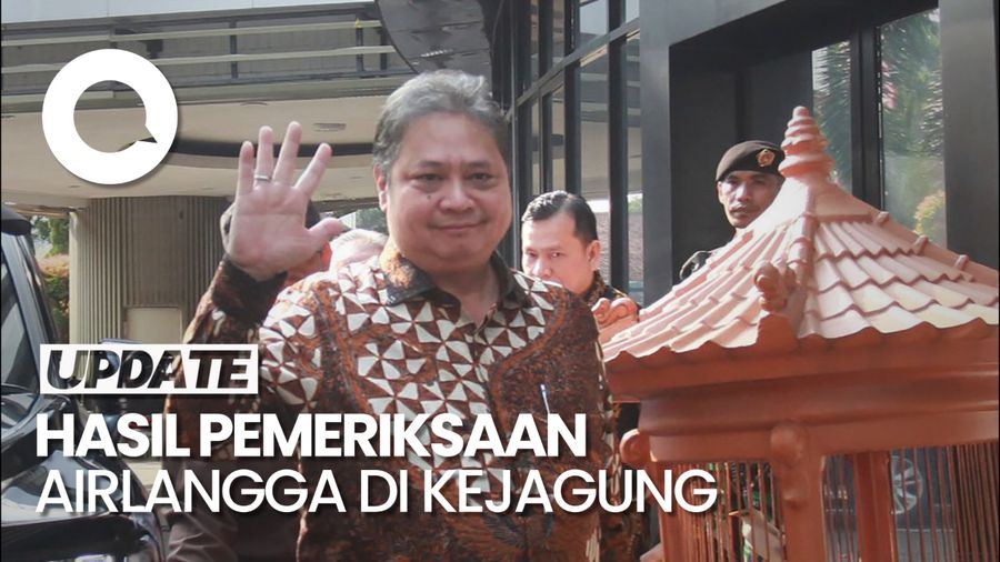 Kejagung Sampaikan Hasil Pemeriksaan 12 Jam Airlangga Hartarto