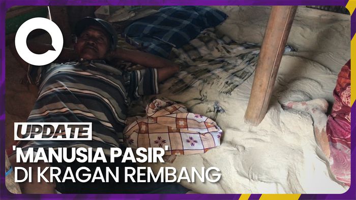 Kenalan Sama Manusia Pasir di Pesisir Kragan Rembang
