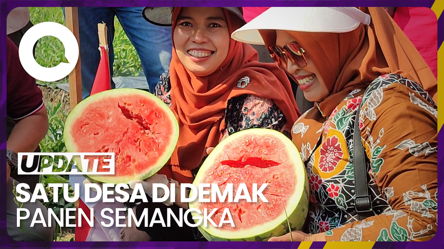 Melihat Festival Semangka yang Digelar di Demak