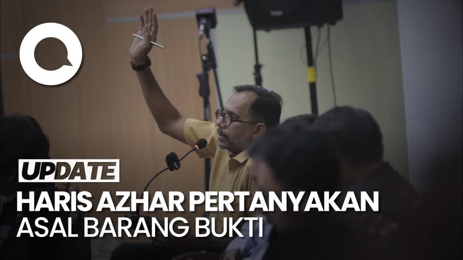 Saat Haris Azhar Tanya Asal Flashdisk Berisi Video Lord Luhut ke Saksi