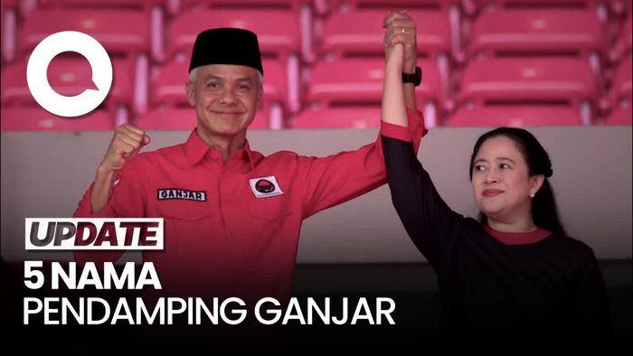 Ini 5 Nama Bakal Cawapres Ganjar