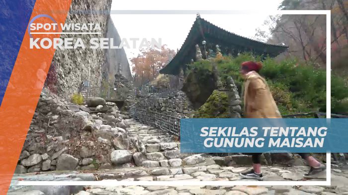 Mengenal Sejarah Gunung Maisan di Korea Selatan