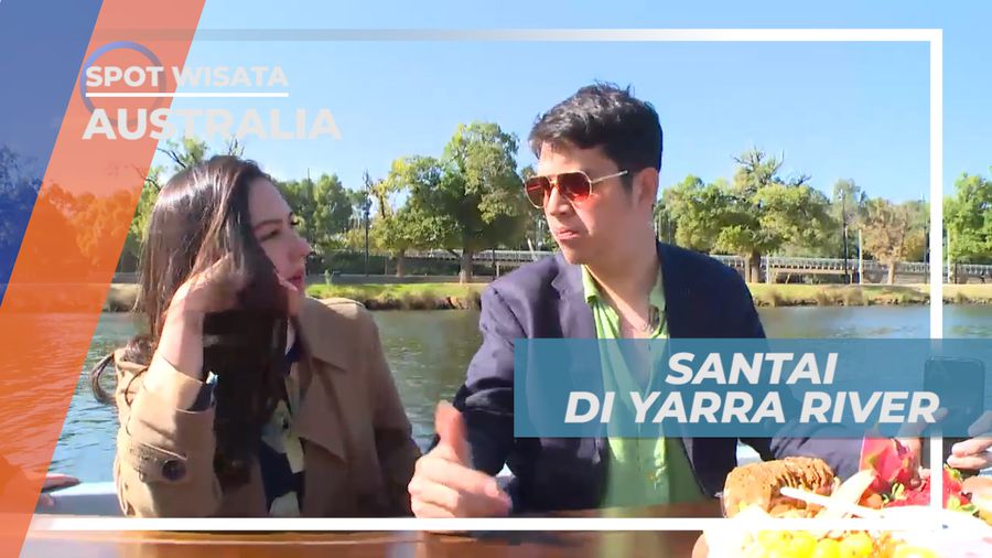 Bersantai di Yarra River Australia