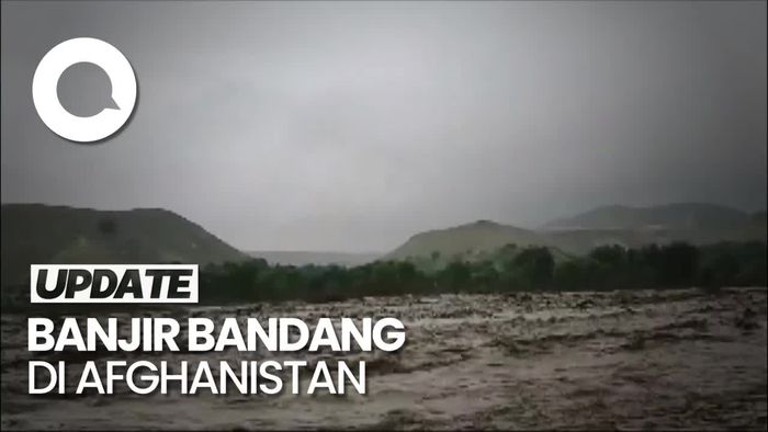 Parahnya Banjir di Afghanistan Menewaskan 38 Orang
