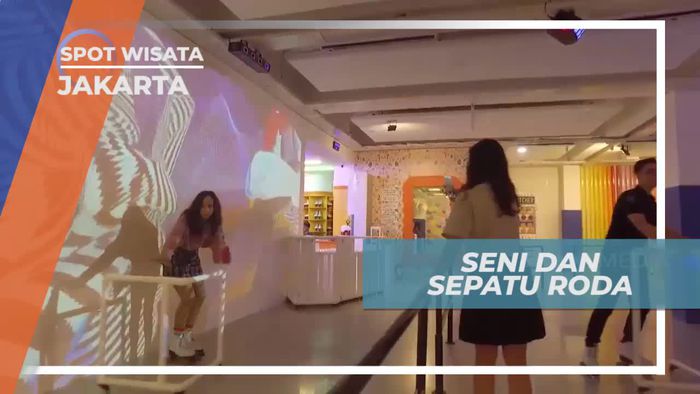 Moja Museum Jakarta, Kombinasi Seni dan Sepatu Roda