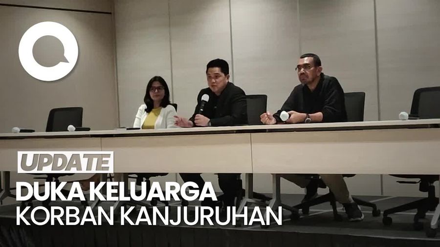 Erick Thohir Akui Tak Ada yang Mampu Obati Luka Keluarga Korban Kanjuruhan