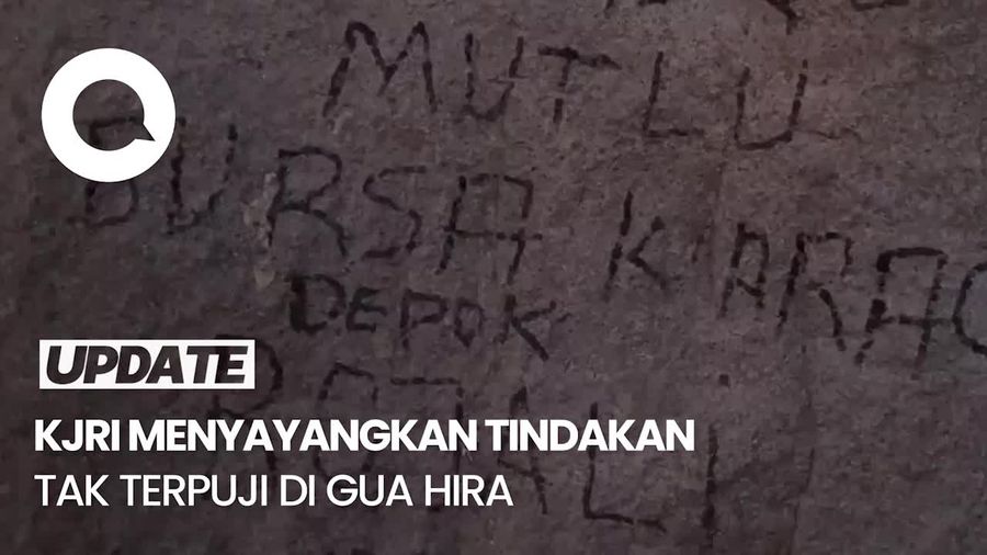 Vandalisme Depok di Gua Hira, KJRI Minta Jemaah Jaga Kebersihan