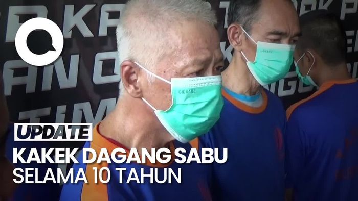 10 Tahun Edarkan Sabu, Kakek di Karawang Diringkus Polisi
