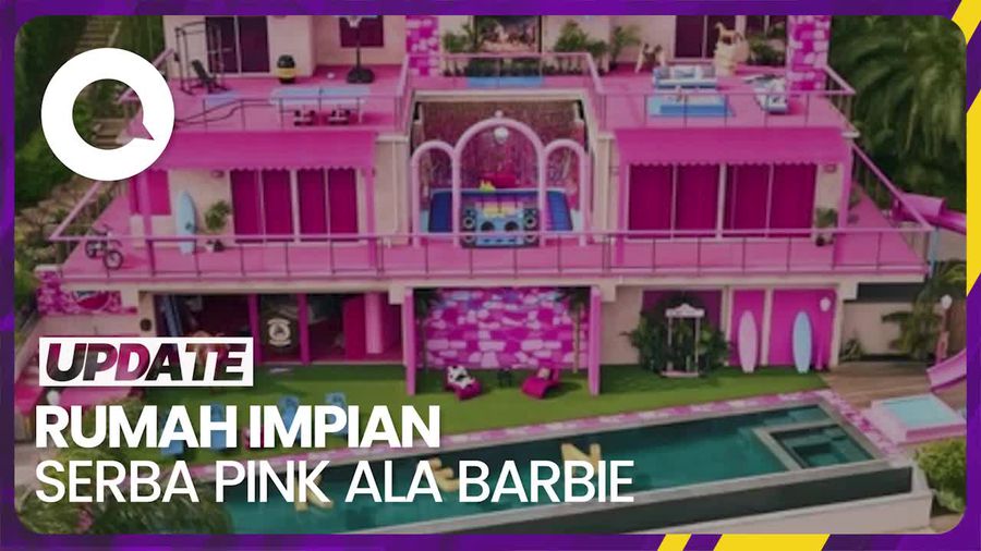 Intip Rumah Serba Pink ala Barbie di California