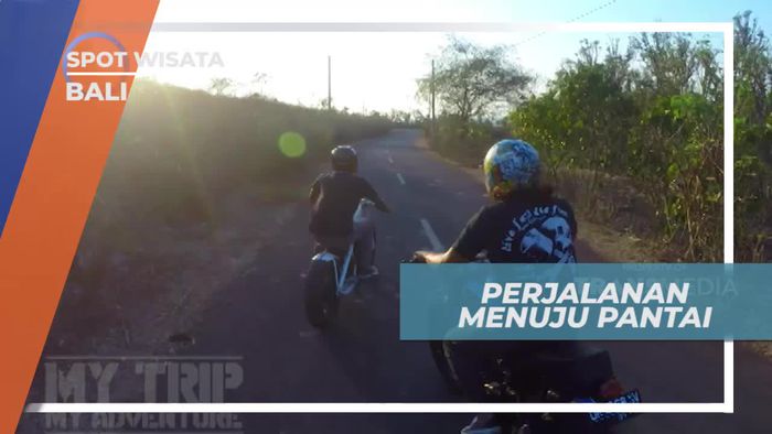 Perjalananan Menuju Pantai Tegal Wangi Bali