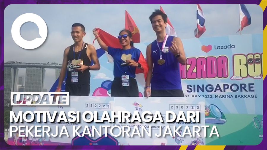 Kisah Pekerja Kantoran Jakarta yang Rajin Lari Gegara Lama Nunggu Angkot