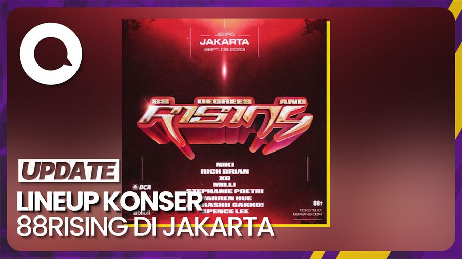 NIKI hingga Rich Brian Jadi Lineup Konser 88rising di Jakarta