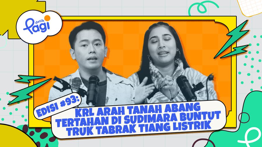 KRL Arah Tanah Abang Tertahan di Sudimara Buntut Truk Tabrak Tiang Listrik