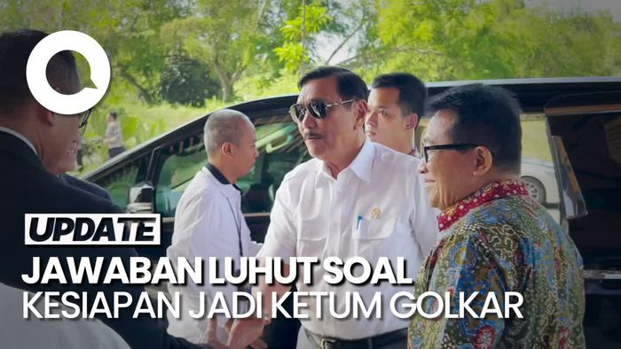 Luhut soal Jadi Ketum Golkar: Kalau Didukung Mau!